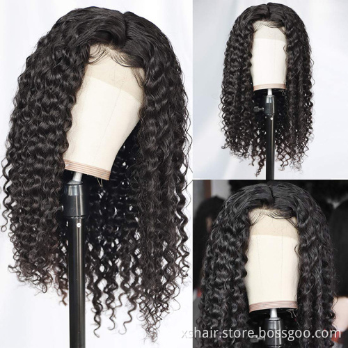 Full Frontal Baby 100% Fringe Free Shipping Lace Front Human Hair Wig Lace Frontal Wig Human Hair